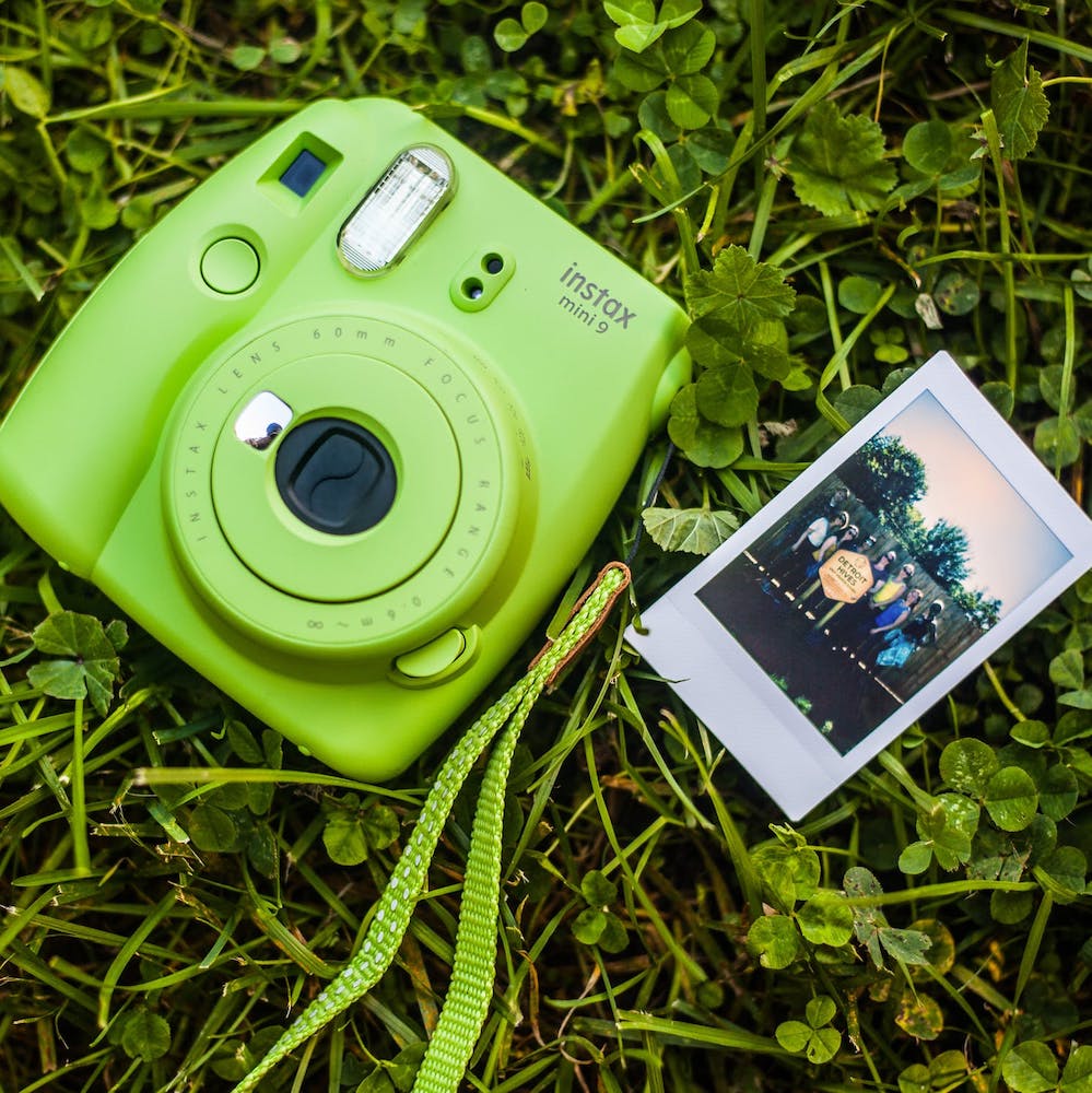 green camera for Instagram