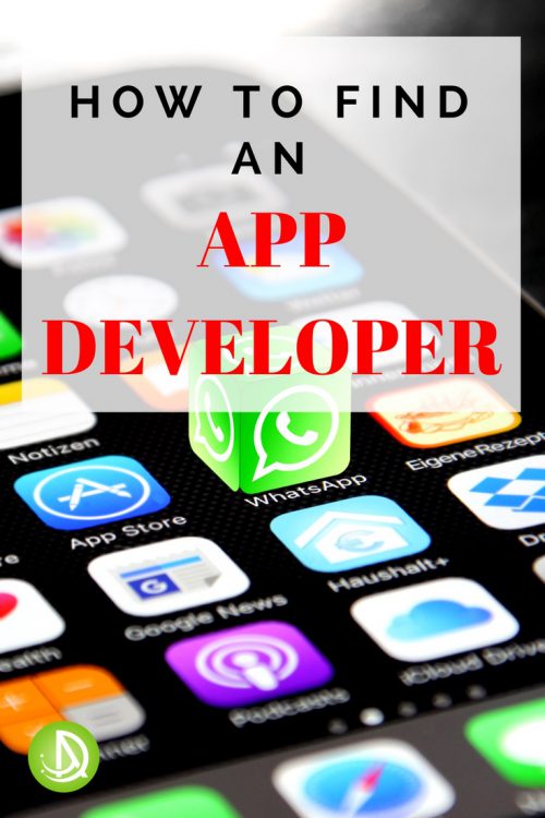 how to find an app developer